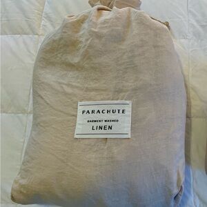 Parachute Linen Duvet Cover Full/Queen - Blush